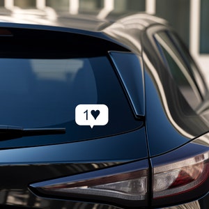 ONE LIKE Die Cut Decal