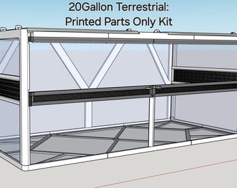 Printed Parts ONLY Kit - 20Gal Terrestrial