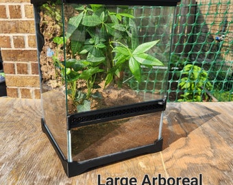 Large Arboreal Terrarium, 10x10x14" - DIY Kit
