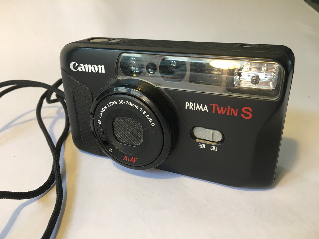 Film Camera Canon Prima Twin S 38 70 Mm/ Point and Shoot Etsy