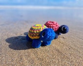 Loom knitting PATTERN | Little colourful turtle