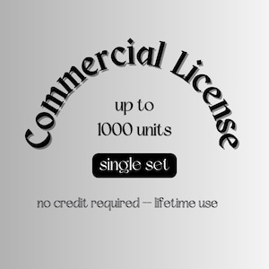 Licencia Comercial para Juego Único - Hasta 1000 unidades