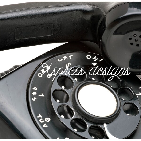 Rotary Phone Etsy