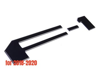 3D Raised Tailgate Insert Letters Fit for 2018-2020 F150 Model Emblem Badge