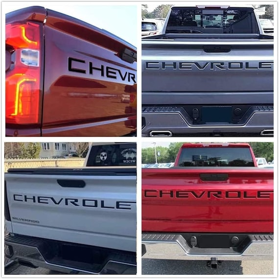 Exterior Accessories Guzetop Tailgate Insert Letters 3D Raised Tailgate Decal Le - Foto 3