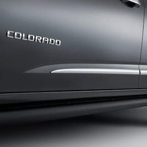 Chrome Colorado Emblem Badge Letters for Chevrolet Colorado Fender Door Tailgate Badge Decal