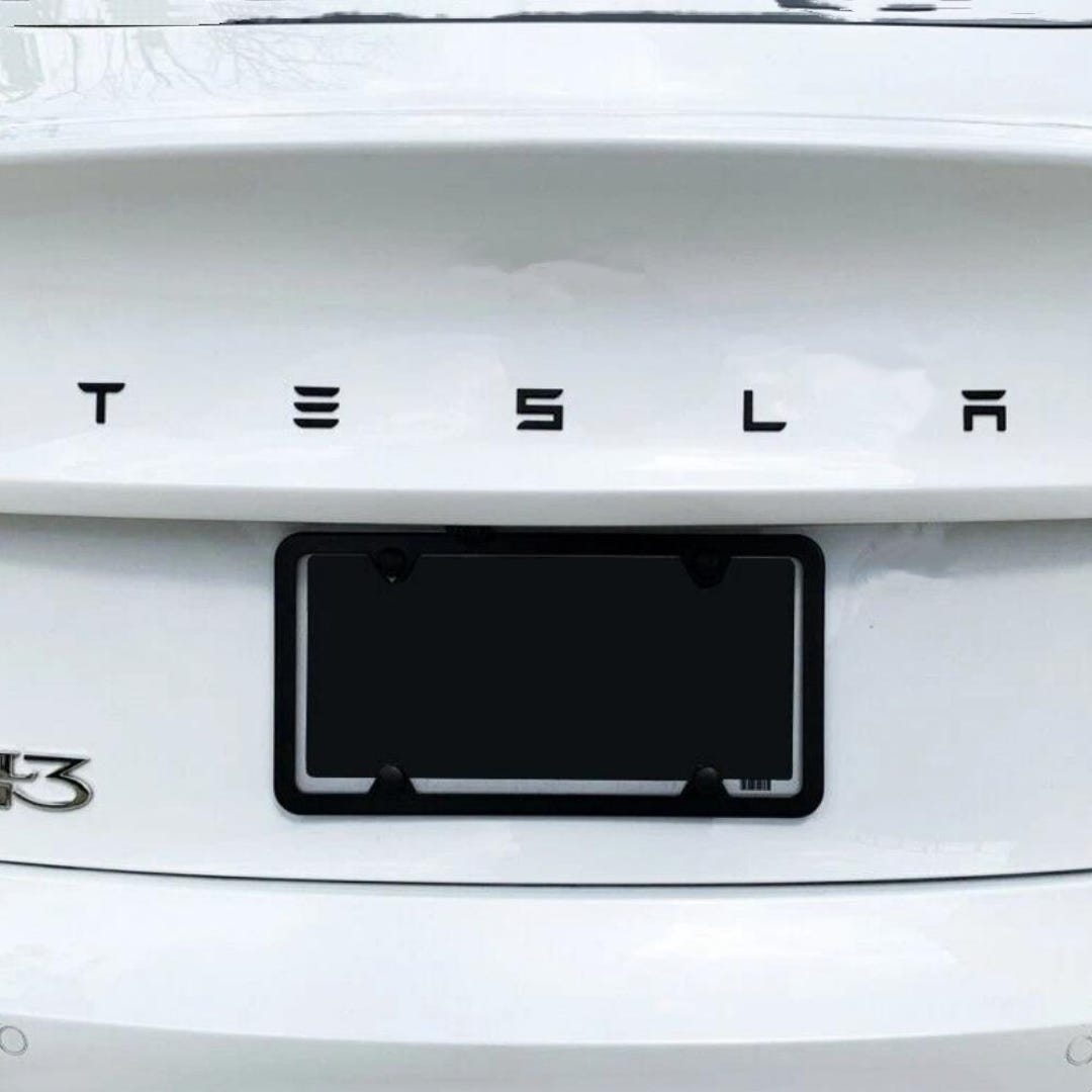 Raised Rear Tailgate Letter Emblem for Tesla Model S 3 X Y | Trunk ...