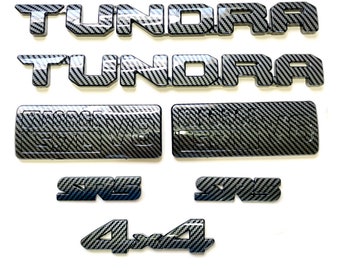 Overlay Emblem Badge Fit 2014-2024 Tundra SR5 4X4 Limited - Foto 9