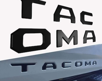 Tailgate Insert Letters Fit for 2016-2023 Tacoma Model Emblem Decal Decoration Accessories
