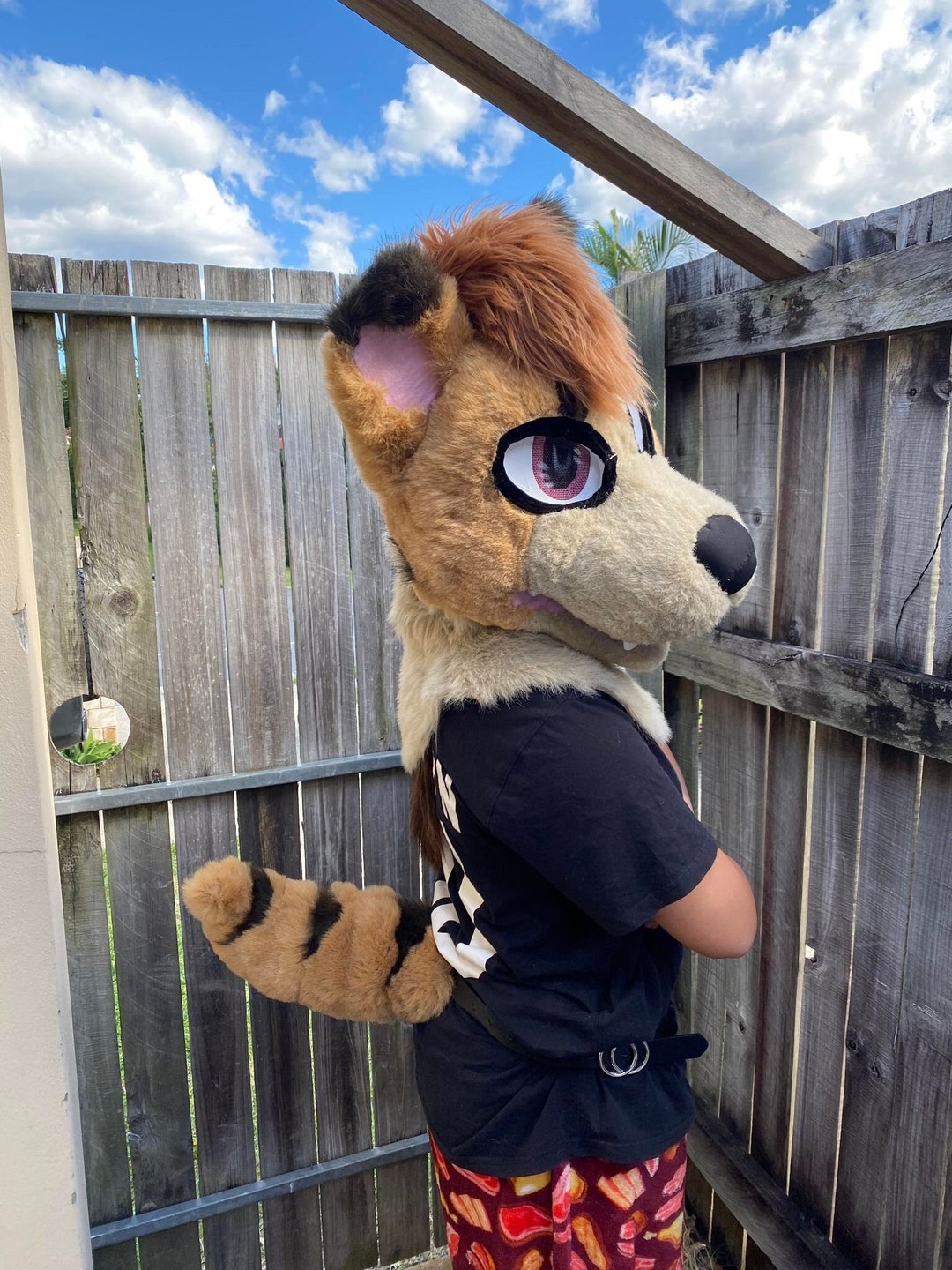 HQ Canine Fursuit Head and Tail Etsy