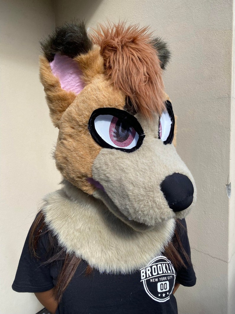 HQ Canine Fursuit Head and Tail Etsy