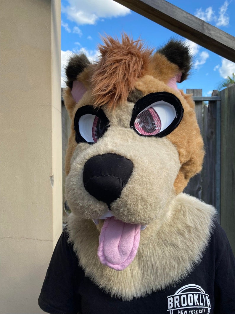 HQ Canine Fursuit Head and Tail Etsy