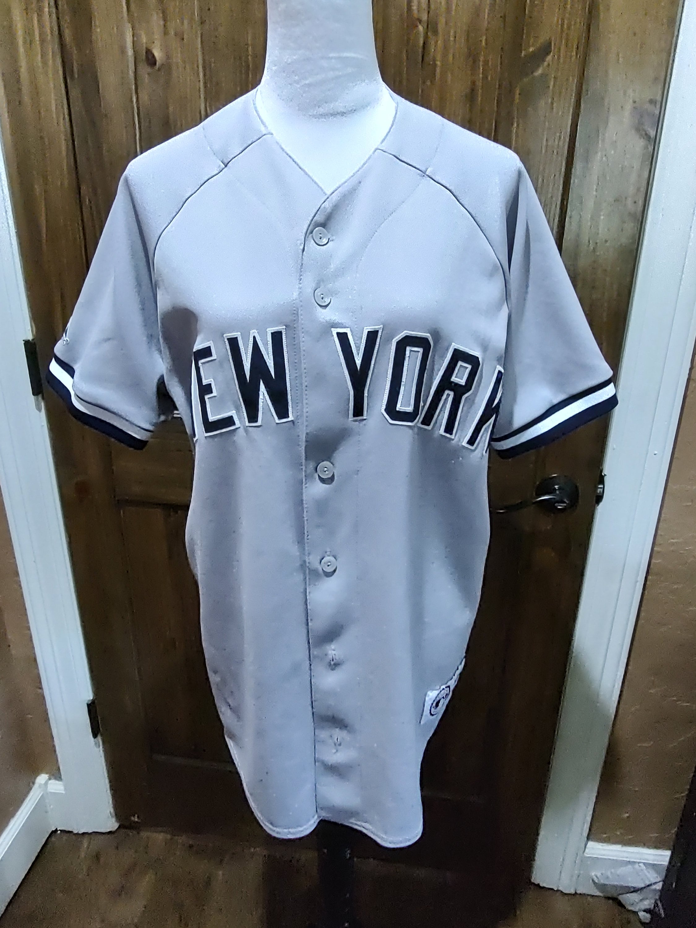 Men's New York Yankees Yogi Berra Nike White Home Authentic Retired Player  Jersey