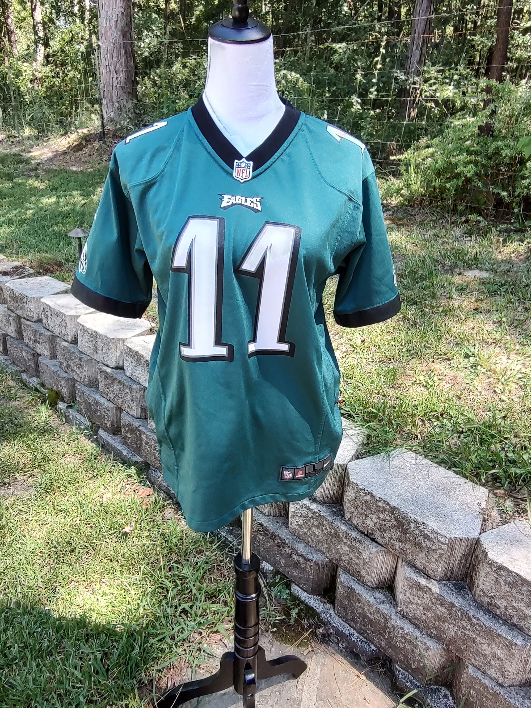 Vintage Nike Large on the Field Eagles Jersey #11 Carson Wentz - Etsy