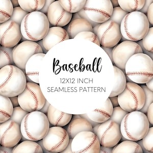 Baseball Hintergrund PNG, Baseball nahtloses digitales Papier, Baseball PNG, Baseball digitales nahtloses Muster, Sport Scrapbook