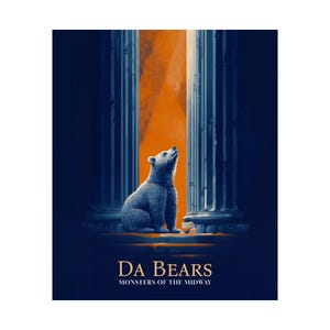 Chicago Bears Cinematic Poster - Da Bears - Monsters of the Midway image 7