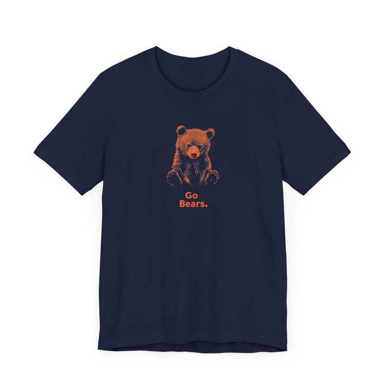Go Bears Vintage Tee - Retro Chicago Bears Shirt image 4
