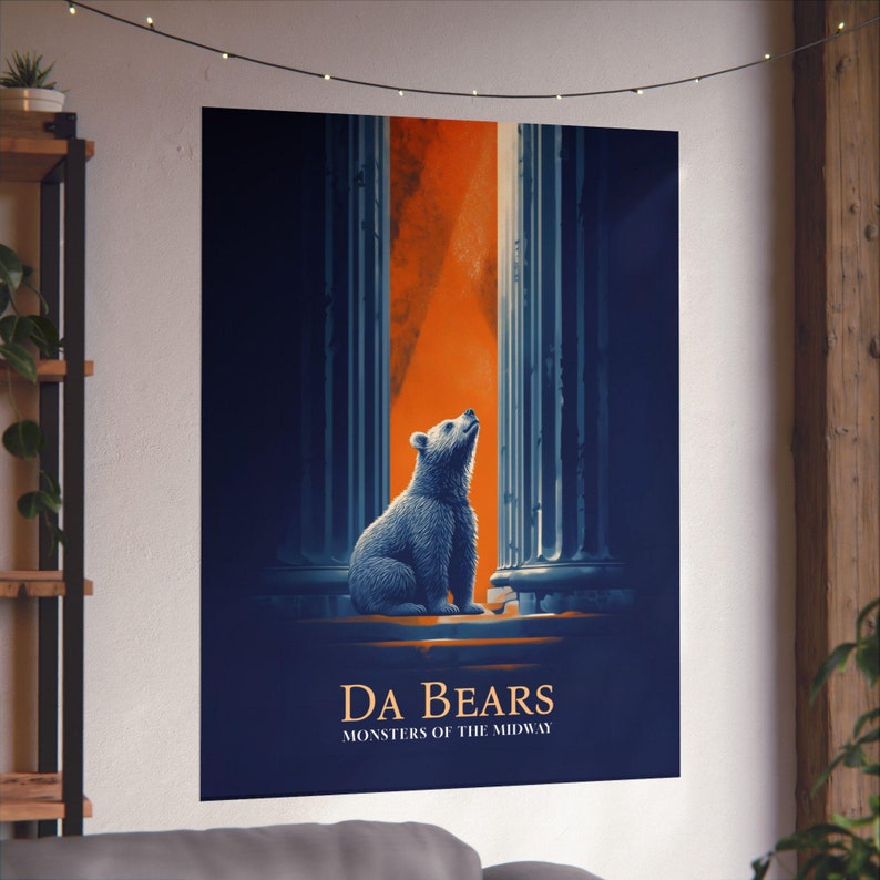 Chicago Bears Movie Poster - Da Bears - Monsters of the Midway