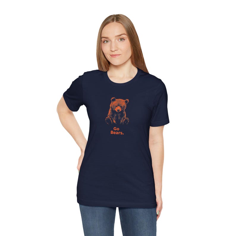 Go Bears Vintage Tee - Retro Chicago Bears Shirt image 2