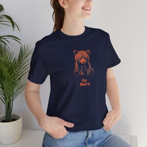 Go Bears Vintage Tee - Retro Chicago Bears Shirt image 7