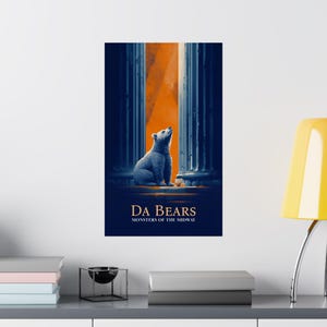 Chicago Bears Cinematic Poster - Da Bears - Monsters of the Midway image 8
