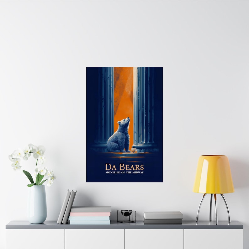 Chicago Bears Cinematic Poster - Da Bears - Monsters of the Midway image 3