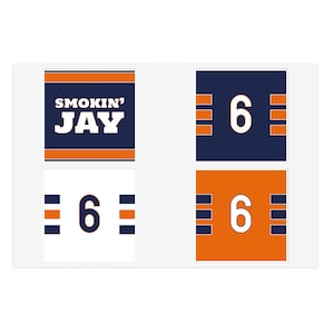 Pacchetto adesivi Jay Cutler - Chicago Bears