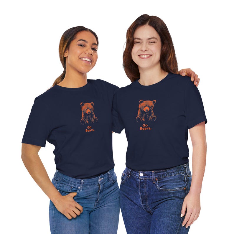 Go Bears Vintage Tee - Retro Chicago Bears Shirt image 6