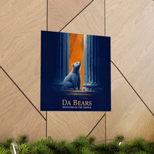 Chicago Bears Cinematic Poster - Da Bears - Monsters of the Midway image 4
