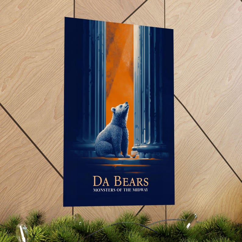 Chicago Bears Cinematic Poster - Da Bears - Monsters of the Midway image 5