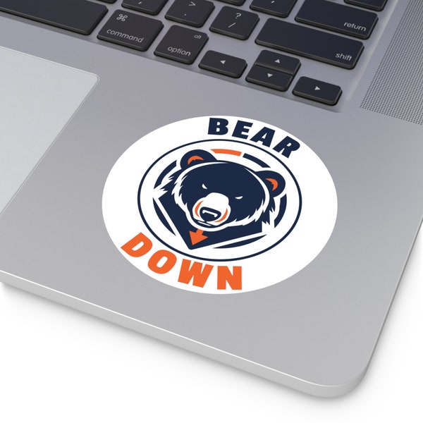 Bear Down Sticker - Chicago Bears - Multiple Sizes