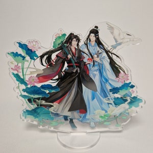 Mo Dao Zu Shi, MDZS, Grandmaster of Demonic Cultivation, Wuxian, Wangji, Cheng, acrilyc stand. Pre order.