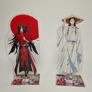 Benedizione dell&#39;ufficiale del cielo, supporti in acrilico Hua Cheng e Xie Lian, Tian guan ci fu.