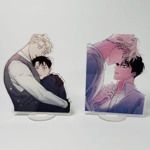 Acrylic stands, Roses and Champagne, Manhwa, BL, Jung Lee won, Caesar Alexandrovich Sergeyev, Korean