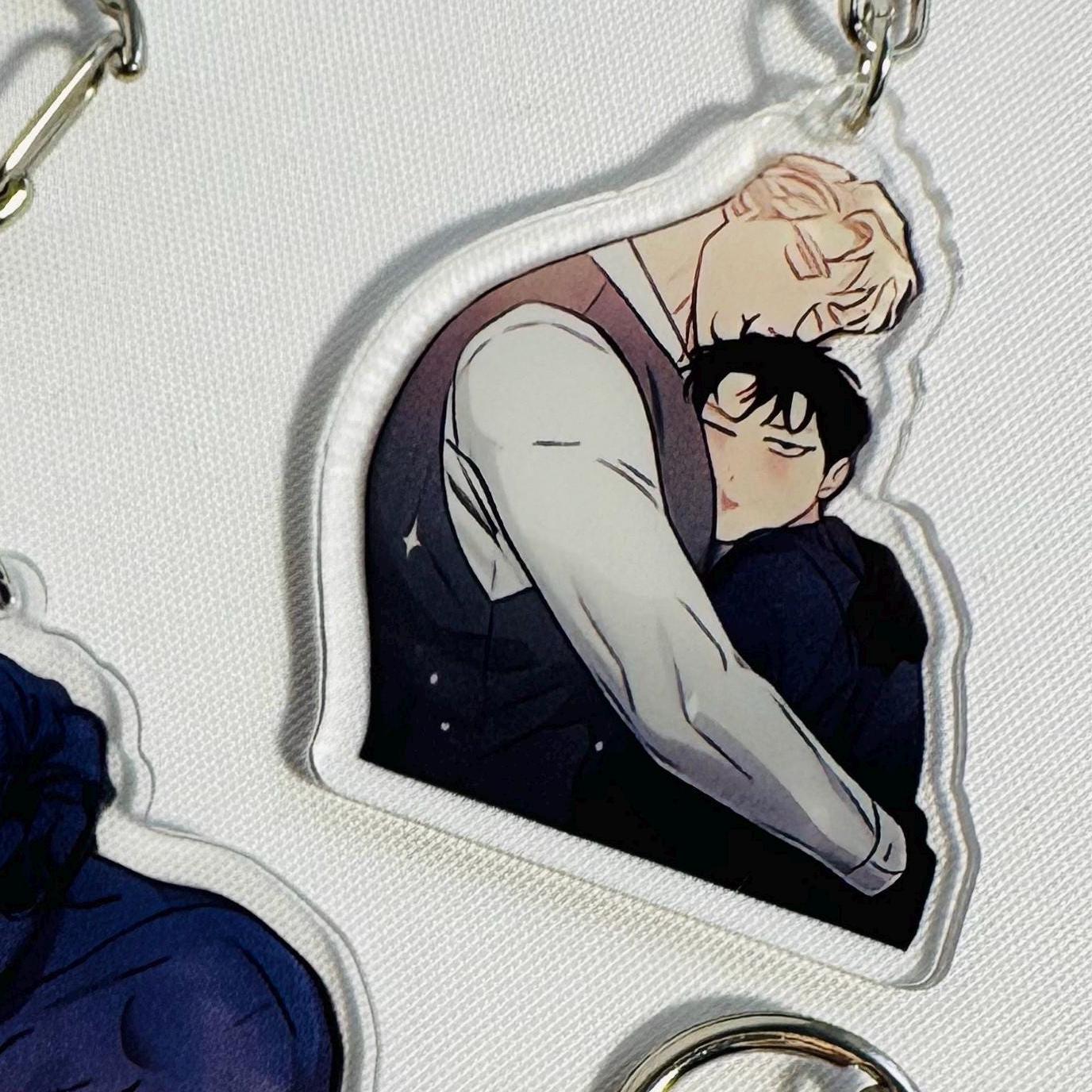 Acrylic Keychains, Roses and Champagne, Manhwa, BL, Jung Lee Won ...
