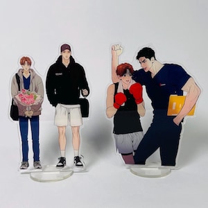 Acrylic stands, Jinx, Manhwa, BL, Joo Jaekyung, Kim Dan, Korean