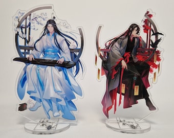 Mo Dao Zu Shi acrylic stands, Grandmaster of Demonic Cultivation, Wei Wuxian, Lan Wangji