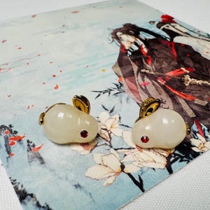 Grandmaster of Demonic Cultivation Inspired style handmade earrings, Graceful Chinese Jewellery, Timeless beauty
