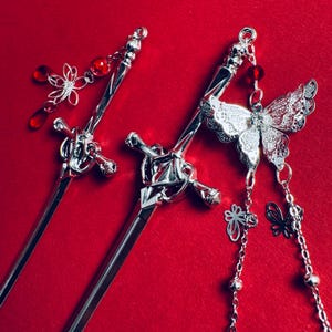 Heaven Official’s Blessing Inspired handcrafted hairpins - Graceful Chinese Style Hairpins, Hair accessories