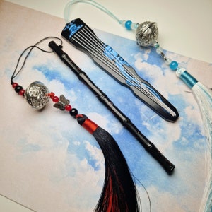 Mo Dao Zu Shi, MDZS, Grandmaster of Demonic Cultivation, Guqin, Flute, Charms. Pre order.