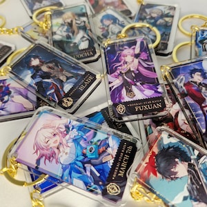Honkai: Star Rail Acryl-Schlüsselanhänger - Blade, Sampo, Kafka und mehr. Vorbestellen.
