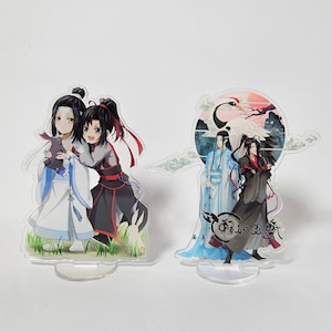 Grandmaster of Demonic Cultivation acrylic stands, Wuxian, Wangji, Mo Dao Zu Shi