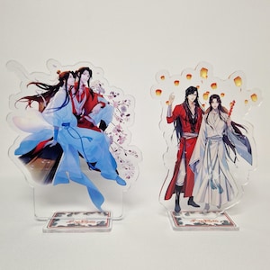 &quot;Hua Cheng und &quot;&quot;Xie Lian&quot;&quot; Acrylständer.&quot; Segen des Himmelsoffiziellen, Tian guan ci fu. Vorbestellen.