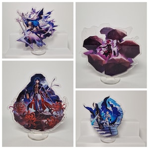 Honkai: Star Rail acrylic stands - Kafka, Blade, Arlan, Gepard. Pre order.