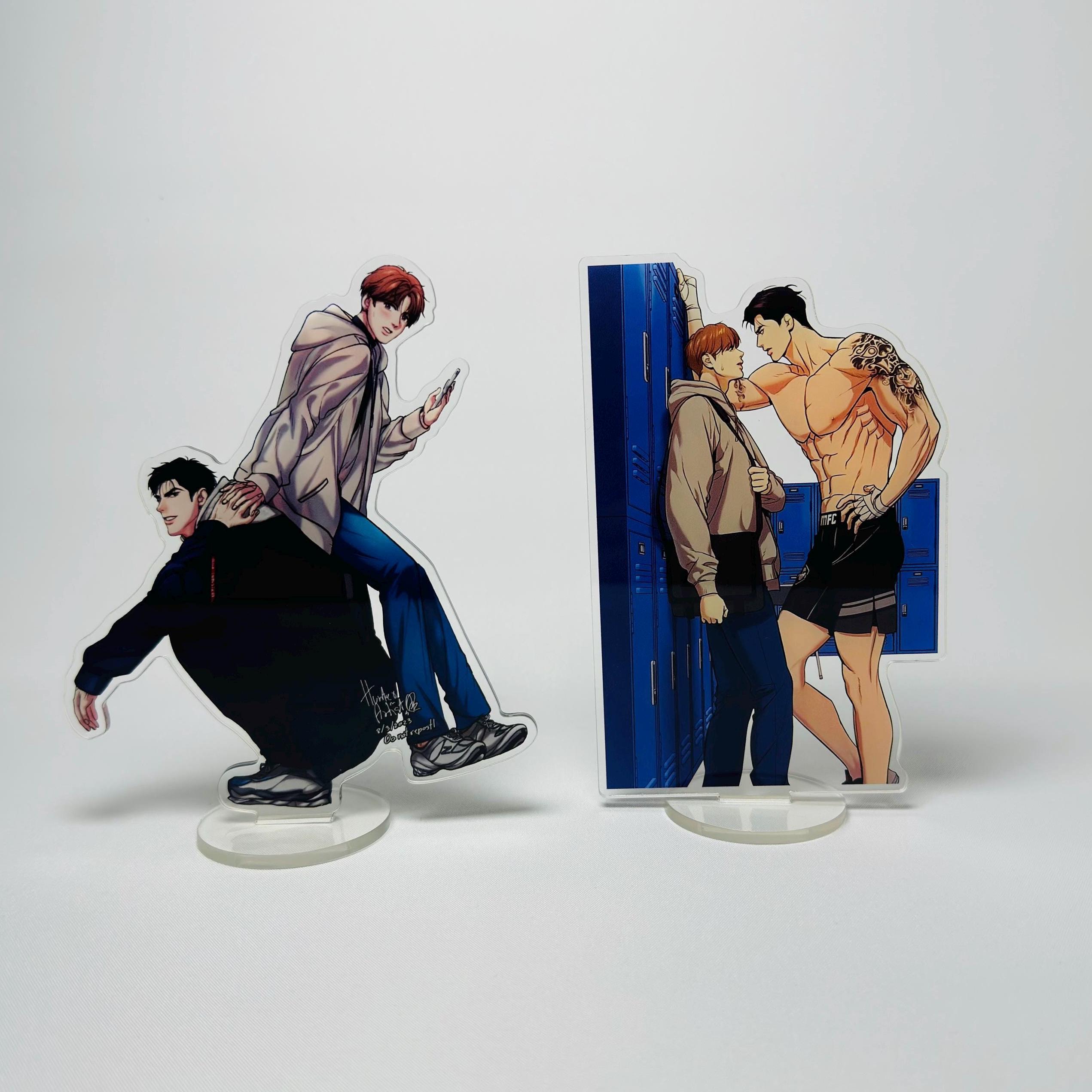 アクリルスタンド、ジンクス、漫画、BL、チュ・ジェギョン、キム・ダン