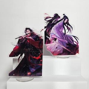 Grandmaster of Demonic Cultivation acrylic stands, Mo Dao Zu Shi, Wuxian, Wangji. Pre order.