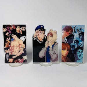 Acrylic stands, Jinx, Manhwa, BL, Joo Jaekyung, Kim Dan, Korean