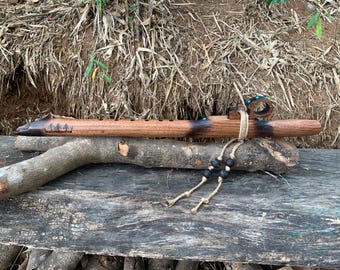 Native American Style Flute Acacia Wood , Forest  series Fm 440  Hz