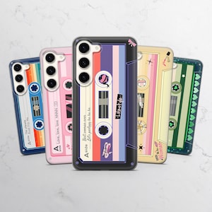 Étui pour téléphone Girly Tape Cover pour Samsung Galaxy S25, S24, S23, s22, A16, A15, A56, A55, A36, A35, A26 iPhone 16, 15 Pixel 9, 8Pro