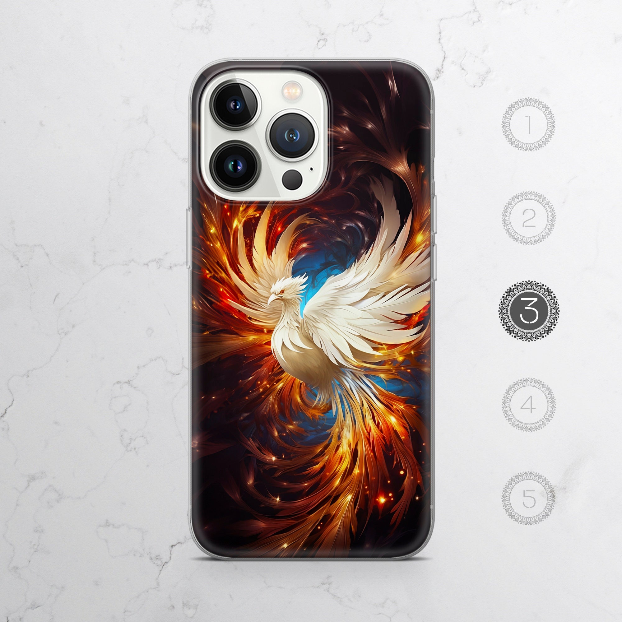 Phoenix Phone Case Majestic Bird Cover for iPhone 16pro Max